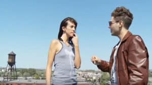 Xavier Dolan sur le toit du studio Giovanelli